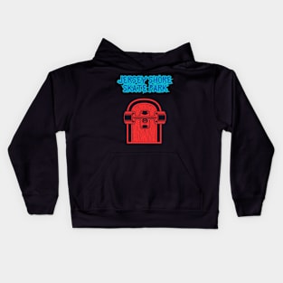 Jersey shore skate park Kids Hoodie